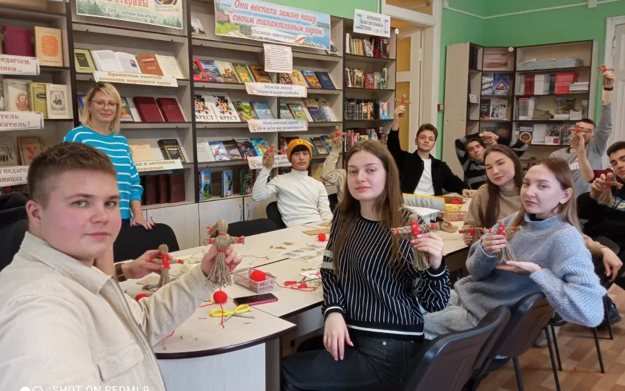 Мастер-класс по изготовлению куклы-оберега «На здоровье»
