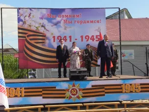 Празднование Дня Победы в п. Воротынец