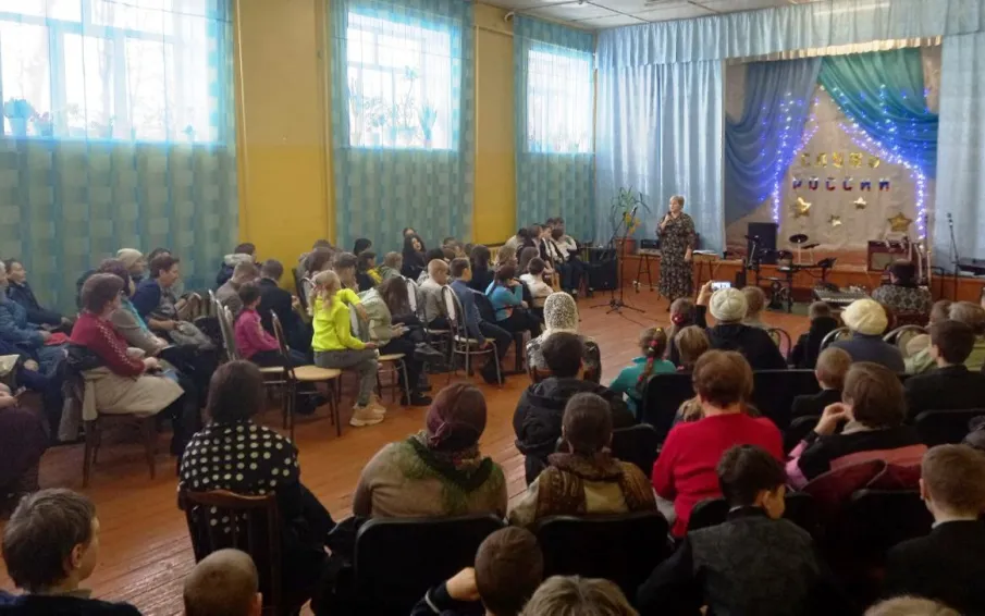 Концерт учащихся Детской школы искусств р.п. Воротынец в с.Фокино.