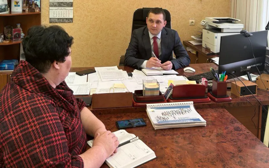 Встреча Главы муниципального округа  Александра Александровича Савельева с руководителем регионального отделения независимого  профсоюза