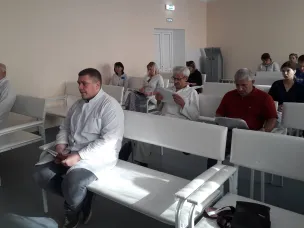 11.08.2023 года состоялась встреча главы местного самоуправления  городского округа Воротынский Нижегородской области Солдатова Алексея Александровича с работниками здравоохранения.