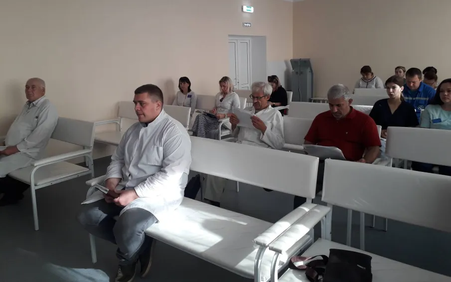 11.08.2023 года состоялась встреча главы местного самоуправления  городского округа Воротынский Нижегородской области Солдатова Алексея Александровича с работниками здравоохранения.
