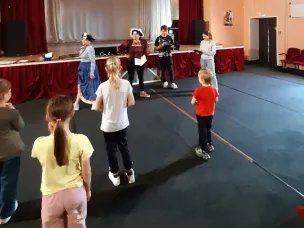 Открытие Дворовой площадки в Семьянском ДК