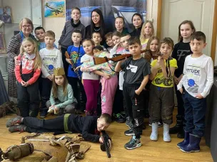 «Волжский берег» в гостях у краеведческого музея.