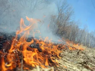 Ежегодно с наступлением весенне-летнего периода пожароопасная обстановка в округе резко обостряется, увеличивается количество выездов подразделений пожарной охраны на тушение сухой растительности и мусора